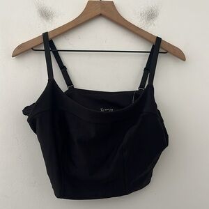 AERIE NWT Black Top Size XL